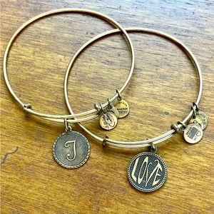Alex and Ani Bangles, set of 2